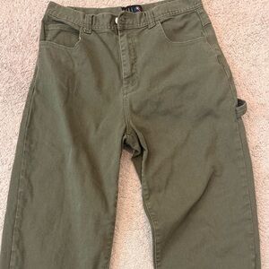 dELiA*s Women’s Forest Green Cargo Pants